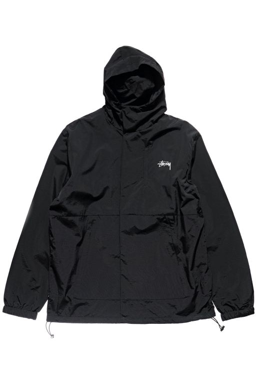 Stussy Mens Stock Taslon Jackets Black - JMWLQ3150